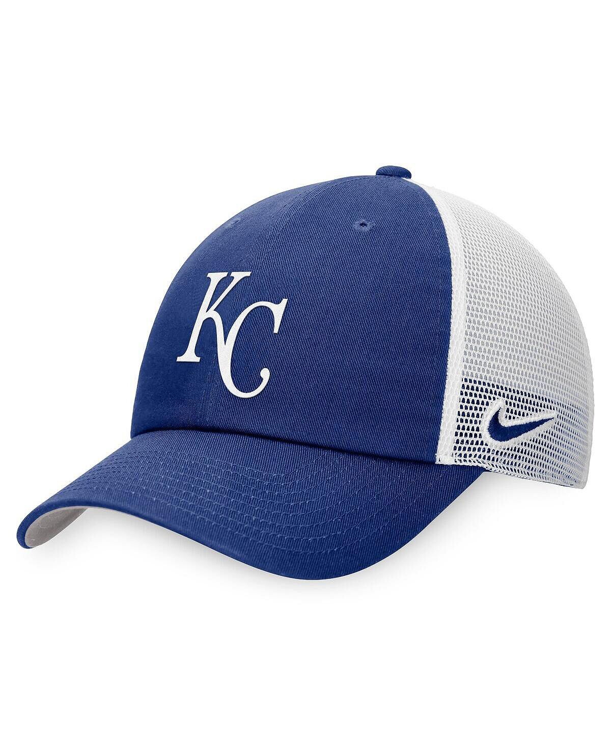 Мужская королевская белая регулируемая кепка дальнобойщика Kansas City Royals Heritage86 Nike
Мужская королевская белая регулируемая кепка дальнобойщика Kansas City Royals Heritage86 Nike