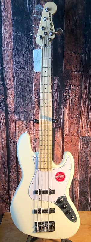 Squier Affinity Series Jazz Bass V (5 String), олимпийский белый Affinity Series Jazz Bass V (5 String)
Squier Affinity Series Jazz Bass V (5 String), олимпийский белый Affinity Series Jazz Bass V (5 String)