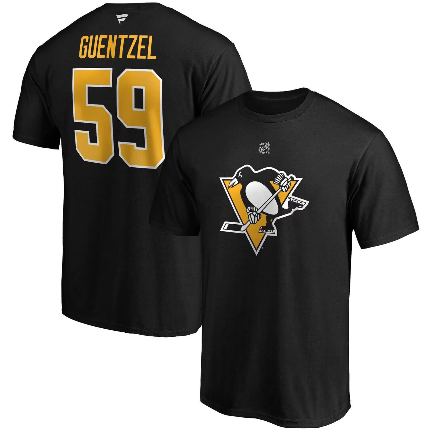Мужская черная футболка с логотипом Jake Guentzel Pittsburgh Penguins Big & Tall с именем и номером Fanatics, Черный
Мужская черная футболка с логотипом Jake Guentzel Pittsburgh Penguins Big & Tall с именем и номером Fanatics, Черный
