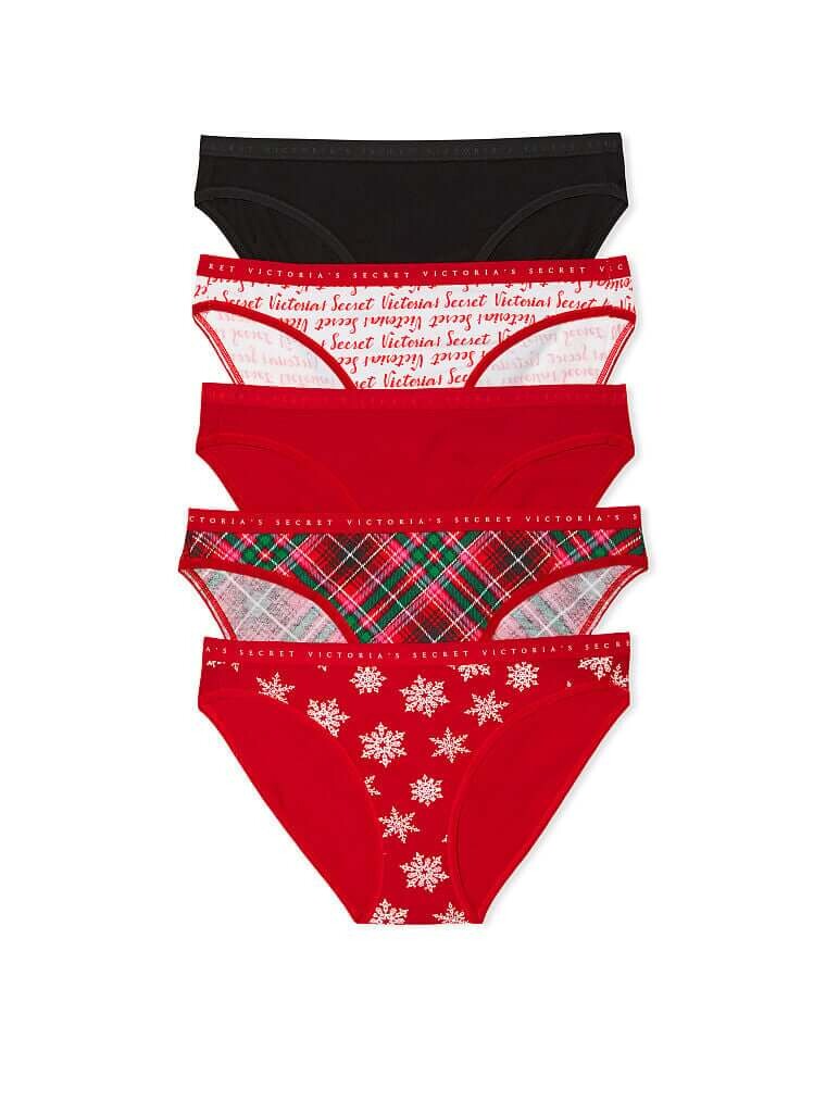 Комплект трусов-бикини Victoria's Secret Stretch Cotton and Mesh, 5 шт., красный/белый/черный
Комплект трусов-бикини Victoria's Secret Stretch Cotton and Mesh, 5 шт., красный/белый/черный