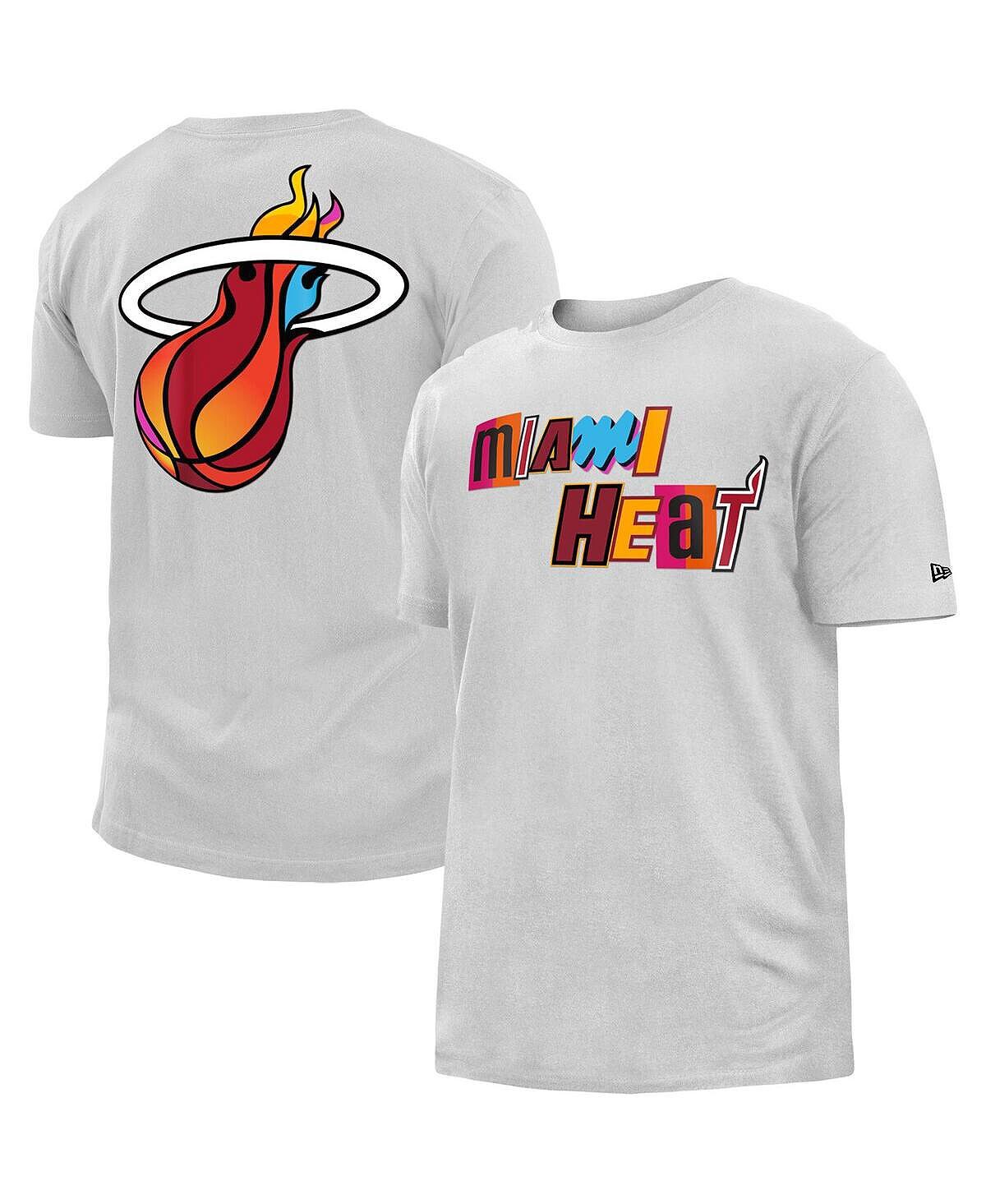 Мужская белая футболка из матового джерси miami heat 2022/23 city edition New Era, белый
Мужская белая футболка из матового джерси miami heat 2022/23 city edition New Era, белый