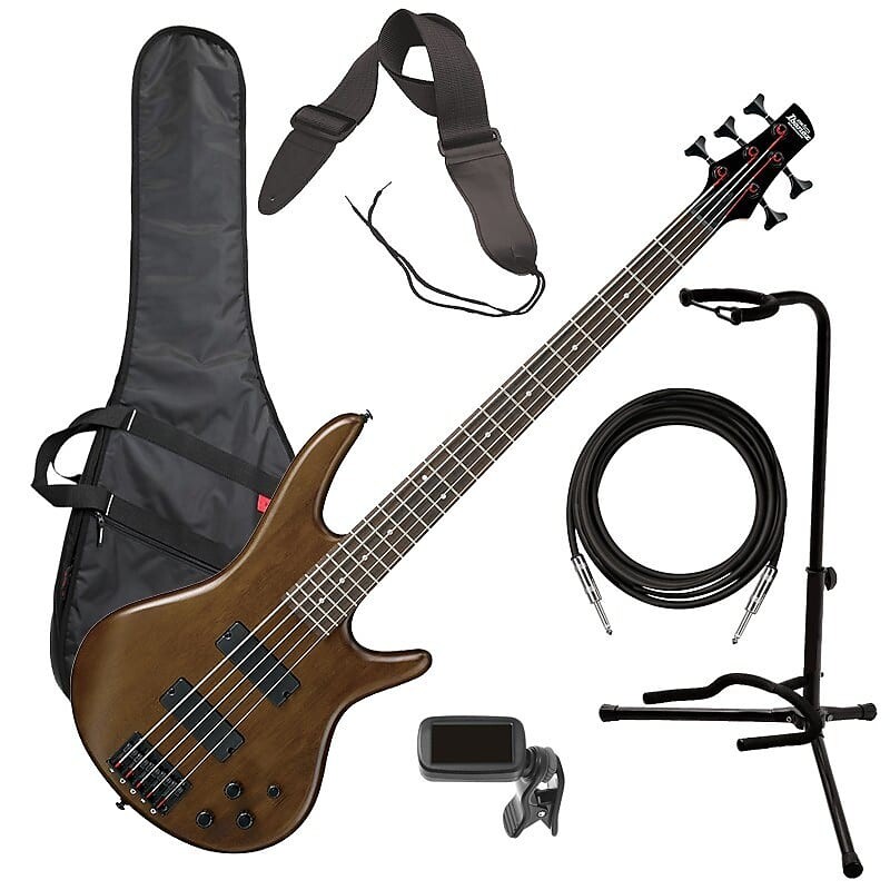 Ibanez GSR205B 5-струнная бас-гитара - Walnut Flat BASS ESSENTIALS BUNDLE
Ibanez GSR205B 5-струнная бас-гитара - Walnut Flat BASS ESSENTIALS BUNDLE