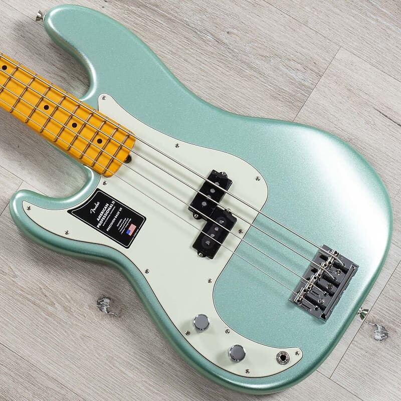 Fender American Professional II Precision Bass для левшей, Mystic Surf Green 0193942718
Fender American Professional II Precision Bass для левшей, Mystic Surf Green 0193942718