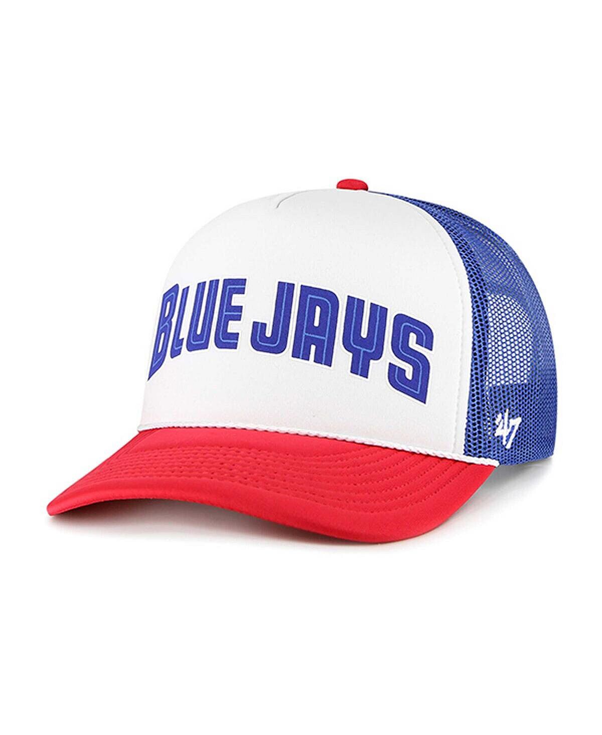 Мужская белая кепка из пеноматериала Toronto Blue Jays с надписью Trucker Snapback '47 Brand
Мужская белая кепка из пеноматериала Toronto Blue Jays с надписью Trucker Snapback '47 Brand