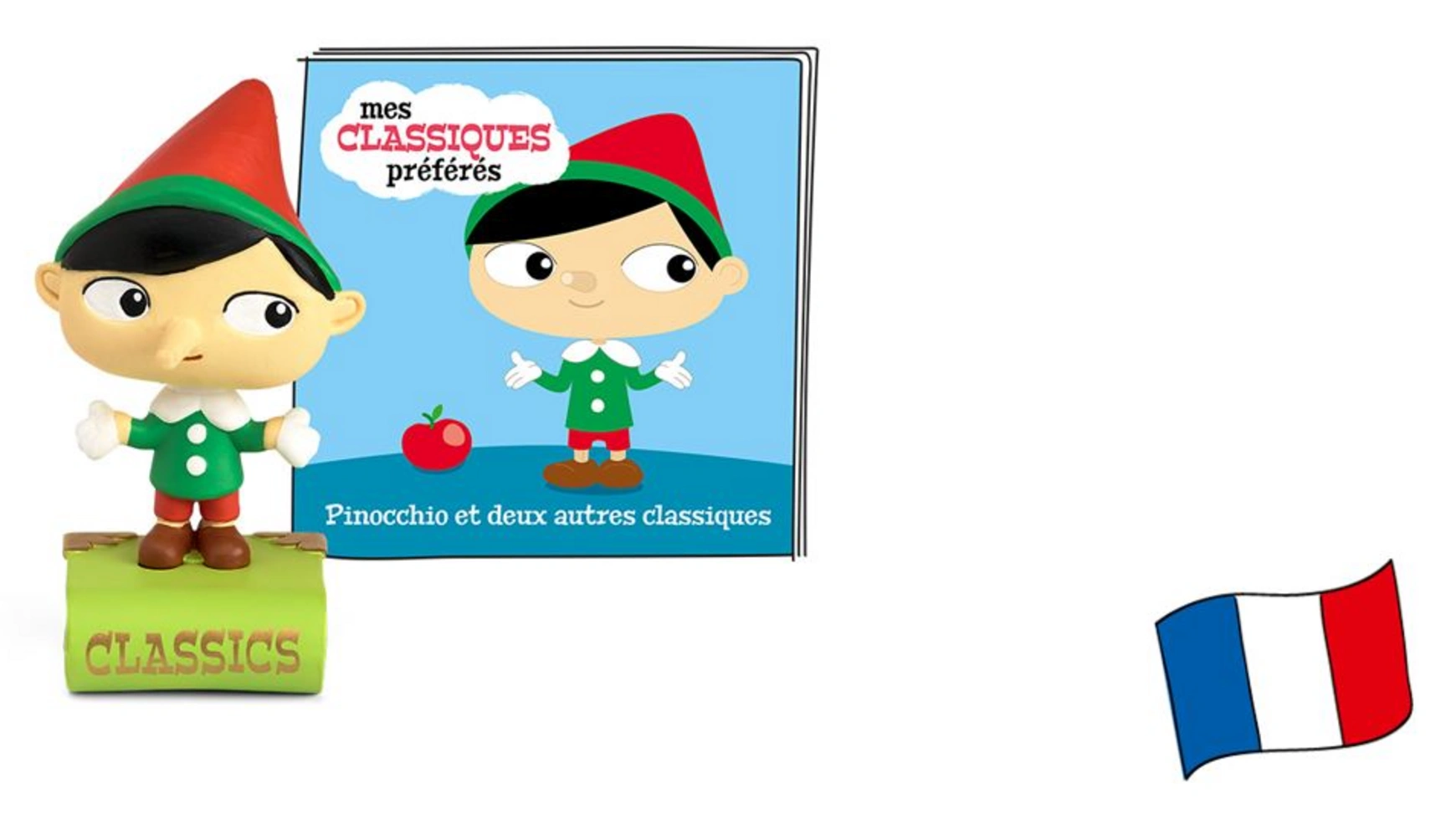 Фигурка для прослушивания toniebox: mes classiques préférés: pinocchio et 2 autres classiques (французский) Tonies
Фигурка для прослушивания toniebox: mes classiques préférés: pinocchio et 2 autres classiques (французский) Tonies