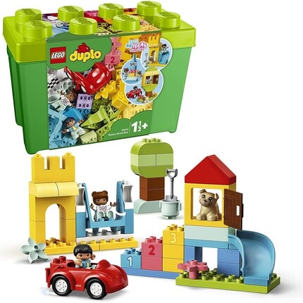 Конструктор-кубики образовательный Lego 10914 Duplo Deluxe Brick Box с ящиком для хранения
Конструктор-кубики образовательный Lego 10914 Duplo Deluxe Brick Box с ящиком для хранения