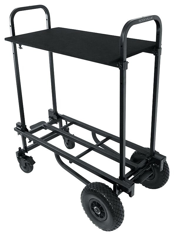 Rockville Rock Cart Pro DJ Equipment Транспортировочная роликовая тележка + верхняя полка Rock Cart Pro+CART-SHELF
Rockville Rock Cart Pro DJ Equipment Транспортировочная роликовая тележка + верхняя полка Rock Cart Pro+CART-SHELF