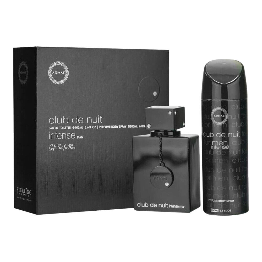 Armaf Club de Nuit Intense Man набор для мужчин: туалетная вода, 105 мл + спрей для тела, 200 мл
Armaf Club de Nuit Intense Man набор для мужчин: туалетная вода, 105 мл + спрей для тела, 200 мл
