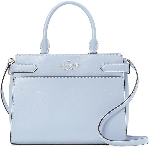 Кошелек-саквояж Kate Spade New York Staci среднего размера из сафьяновой кожи, бледная гортензия
Кошелек-саквояж Kate Spade New York Staci среднего размера из сафьяновой кожи, бледная гортензия