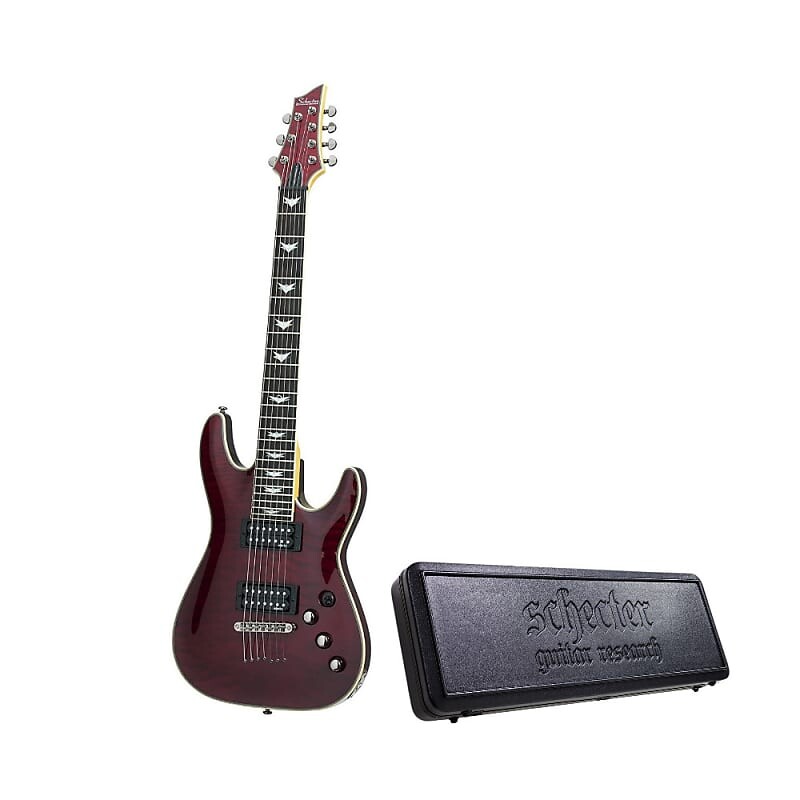 7-струнная электрогитара Schecter Omen Extreme (правая, Black Cherry) в комплекте с универсальным жестким футляром для гитары Schecter Schecter Omen Extreme 7-String Electric Guitar (Black Cherry) with Schecter Case
7-струнная электрогитара Schecter Omen Extreme (правая, Black Cherry) в комплекте с универсальным жестким футляром для гитары Schecter Schecter Omen Extreme 7-String Electric Guitar (Black Cherry) with Schecter Case