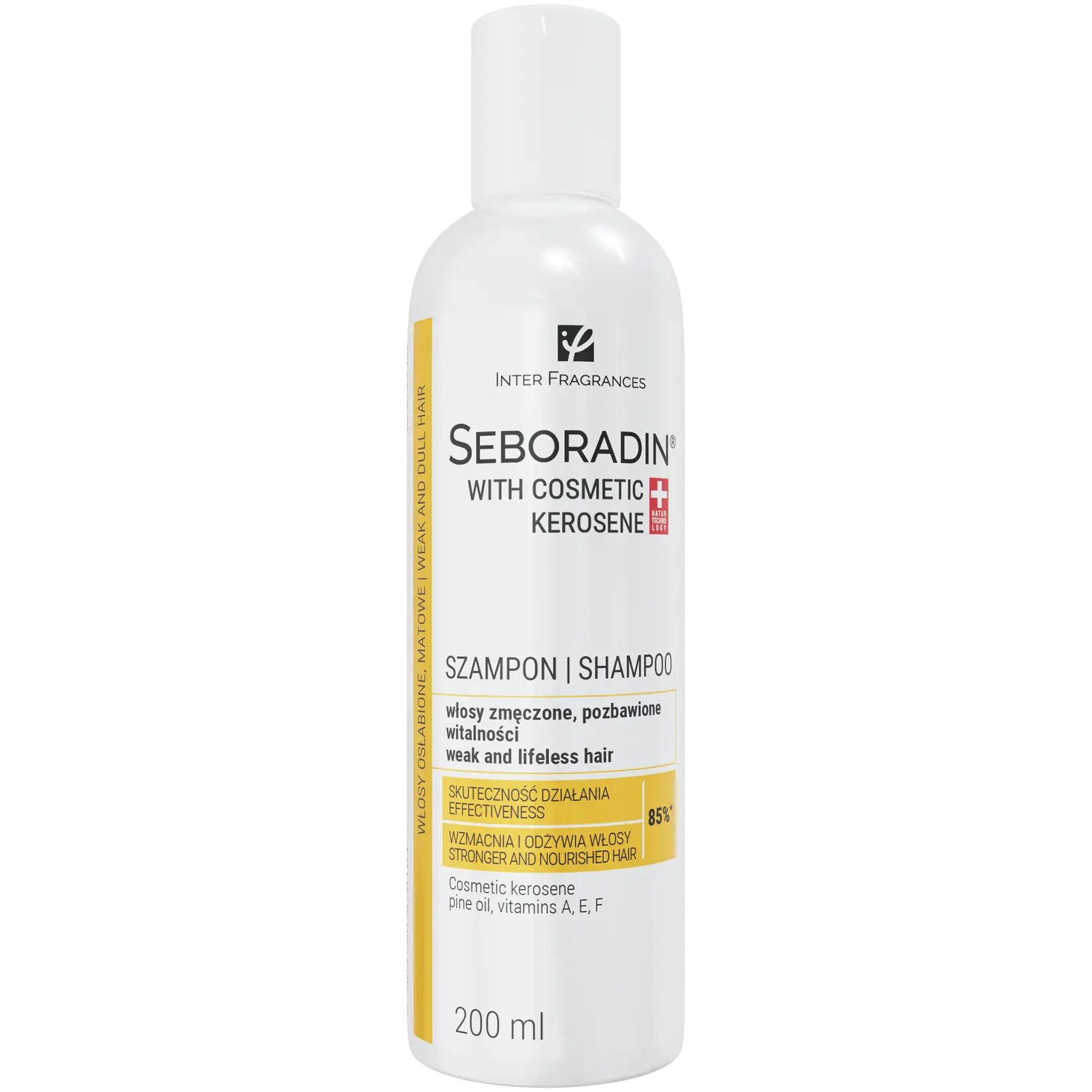 Seboradin With Cosmetic Kerosene восстанавливающий шампунь с косметическим керосином для волос, 200 мл
Seboradin With Cosmetic Kerosene восстанавливающий шампунь с косметическим керосином для волос, 200 мл