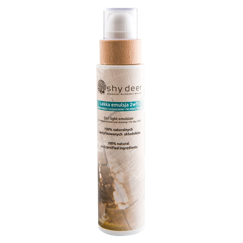 Shy Deer 2in1 Light Emulsion 2в1 легкая эмульсия для снятия макияжа и очищения 200мл
Shy Deer 2in1 Light Emulsion 2в1 легкая эмульсия для снятия макияжа и очищения 200мл