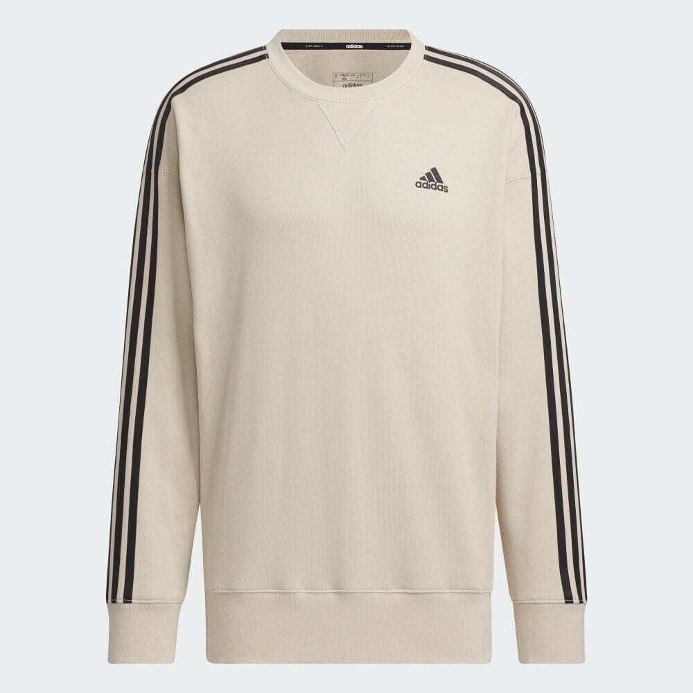 Толстовка Adidas Essentials Plus Loose Fit Three Stripes French Terry, светло-бежевый
Толстовка Adidas Essentials Plus Loose Fit Three Stripes French Terry, светло-бежевый