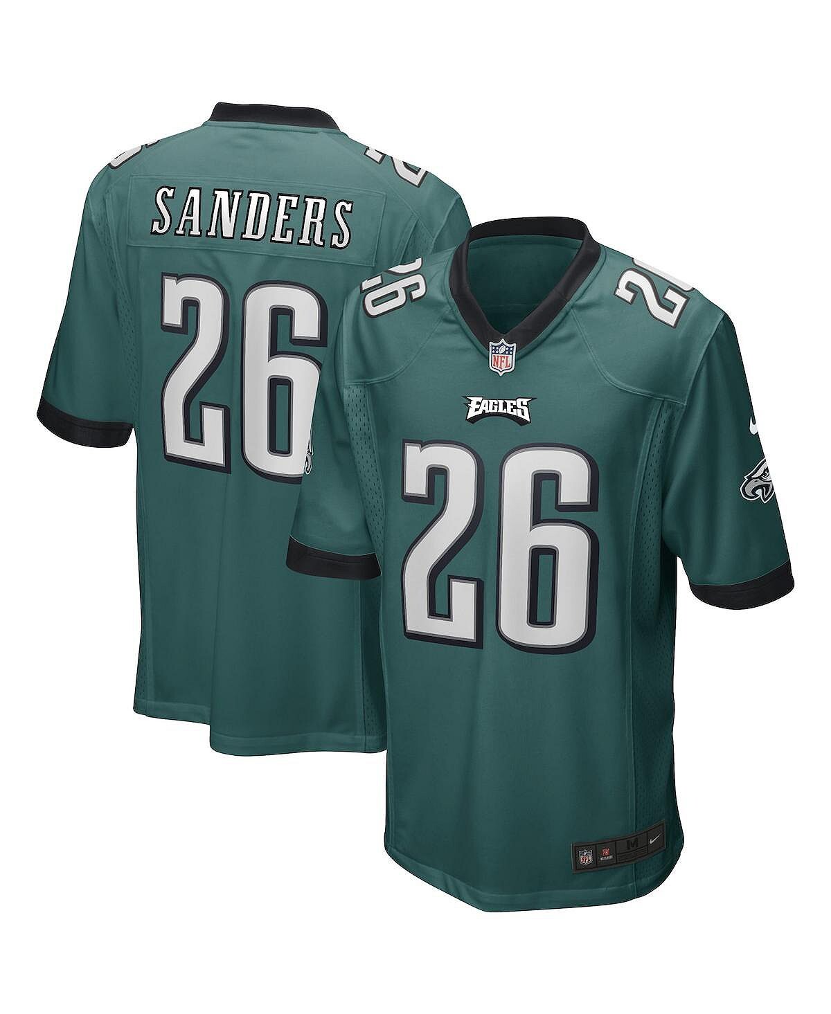 Мужская футболка miles sanders midnight green philadelphia eagles game player Nike, зеленый
Мужская футболка miles sanders midnight green philadelphia eagles game player Nike, зеленый
