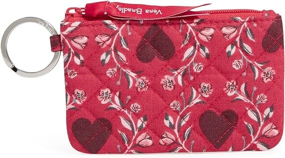 Женский хлопковый кошелек Vera Bradley на молнии с чехлом для документов, красный
Женский хлопковый кошелек Vera Bradley на молнии с чехлом для документов, красный