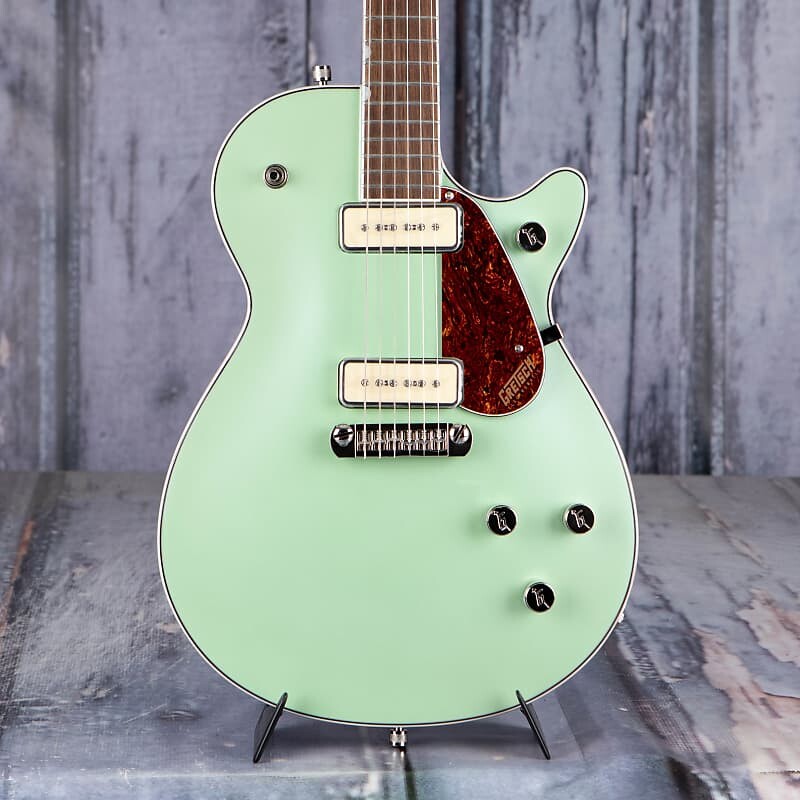 Электрогитара Gretsch G5210-P90 Electromatic Jet Two 90 Single-Cut With Wraparound Tailpiece, Broadway Jade
Электрогитара Gretsch G5210-P90 Electromatic Jet Two 90 Single-Cut With Wraparound Tailpiece, Broadway Jade