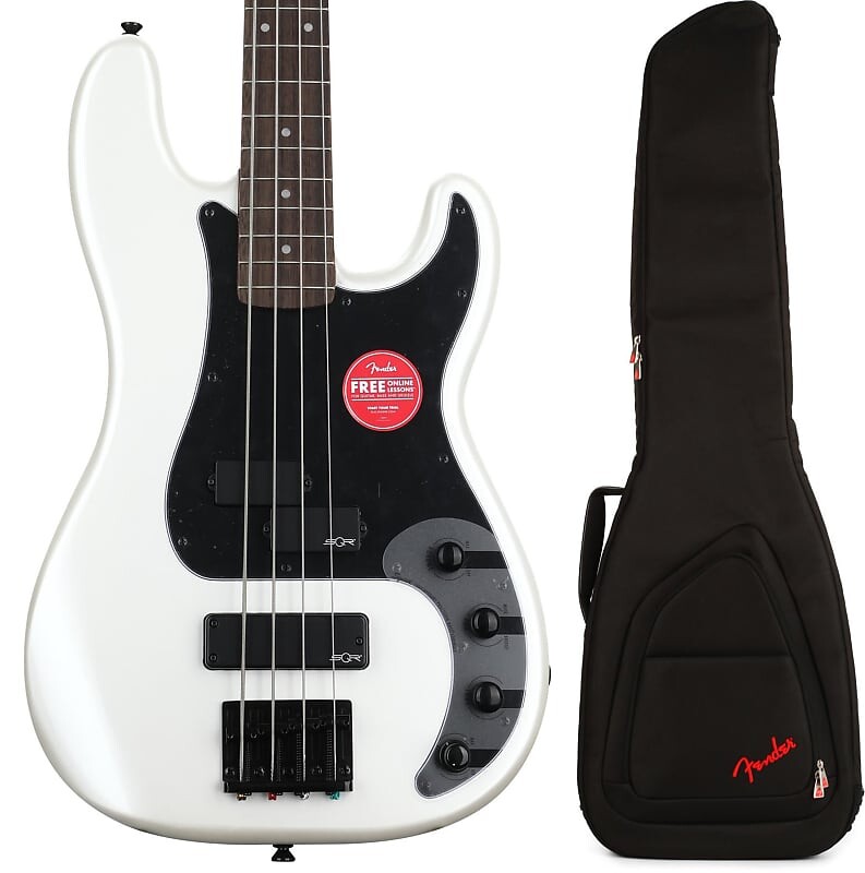 Squier Contemporary Active Precision Bass PH — жемчужно-белый комплект с сумкой для электробаса Fender FB620 — черный Squier + Fender 0370481523=1 0991522406=1
Squier Contemporary Active Precision Bass PH — жемчужно-белый комплект с сумкой для электробаса Fender FB620 — черный Squier + Fender 0370481523=1 0991522406=1