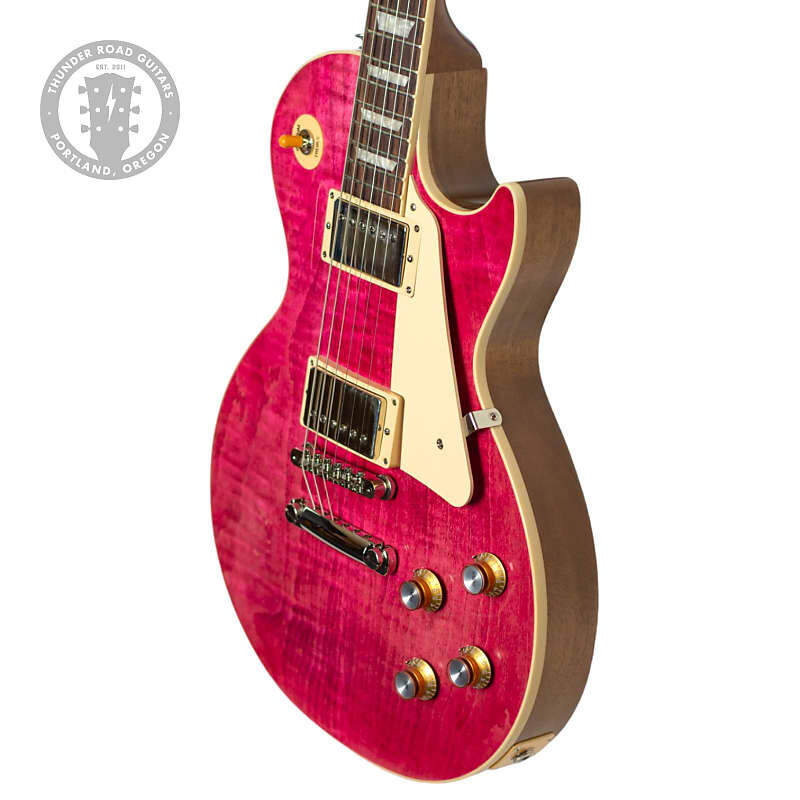 Электрогитара Gibson '60s Les Paul Standard Nitro Figured Top Translucent Fuchsia
Электрогитара Gibson '60s Les Paul Standard Nitro Figured Top Translucent Fuchsia
