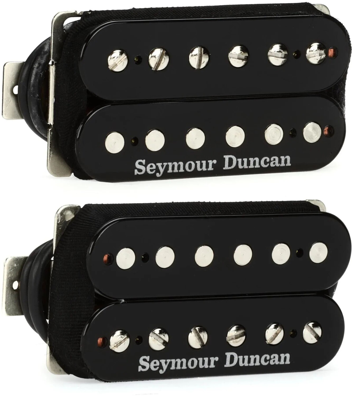 Набор звукоснимателей Seymour Duncan Hot Rodded SH-4/SH-2 из двух частей - черный
Набор звукоснимателей Seymour Duncan Hot Rodded SH-4/SH-2 из двух частей - черный