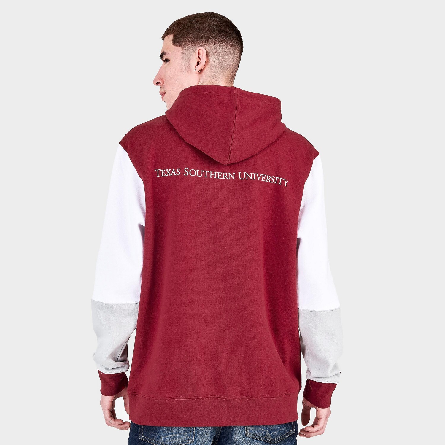 Мужская худи с цветными блоками Mitchell & Ness Texas Southern Tigers College, красный
Мужская худи с цветными блоками Mitchell & Ness Texas Southern Tigers College, красный