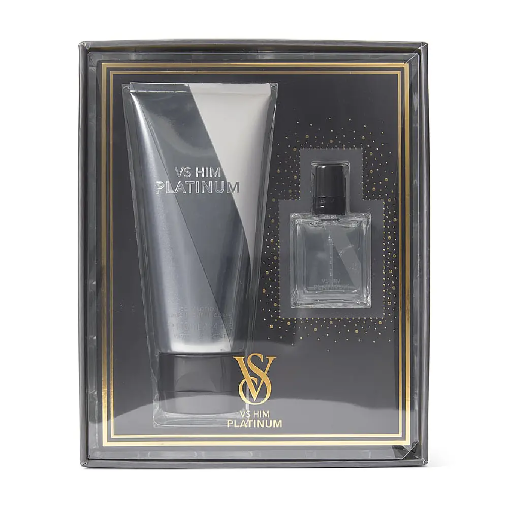 Парфюмерный набор Victoria's Secret Bombshell Mini Fragrance Duo, VS Him Platinum
Парфюмерный набор Victoria's Secret Bombshell Mini Fragrance Duo, VS Him Platinum