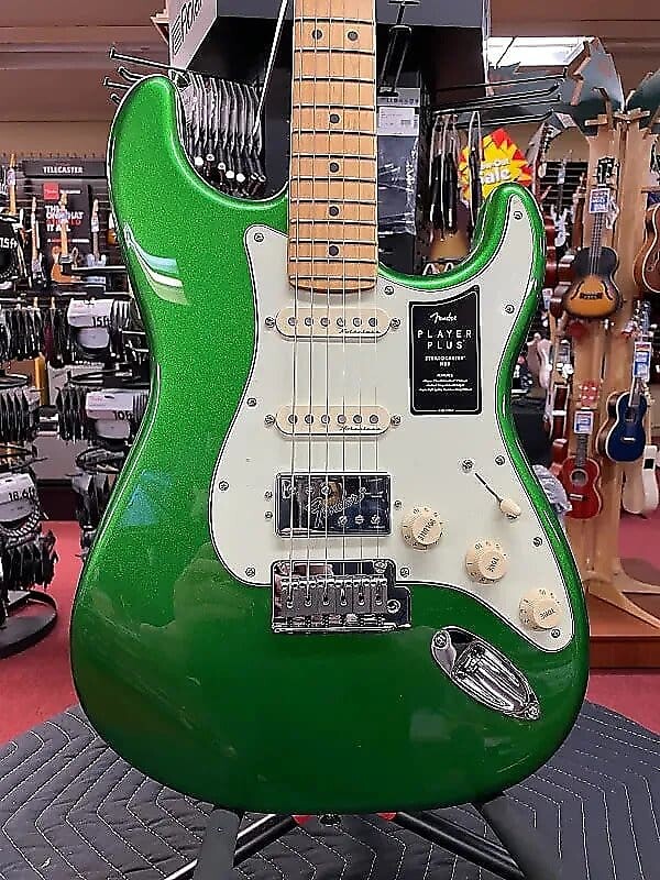 Fender Player Plus Stratocaster HSS, кленовый гриф, космический нефрит Player Plus Stratocaster HSS, Maple Fingerboard, Cosmic Jade
Fender Player Plus Stratocaster HSS, кленовый гриф, космический нефрит Player Plus Stratocaster HSS, Maple Fingerboard, Cosmic Jade