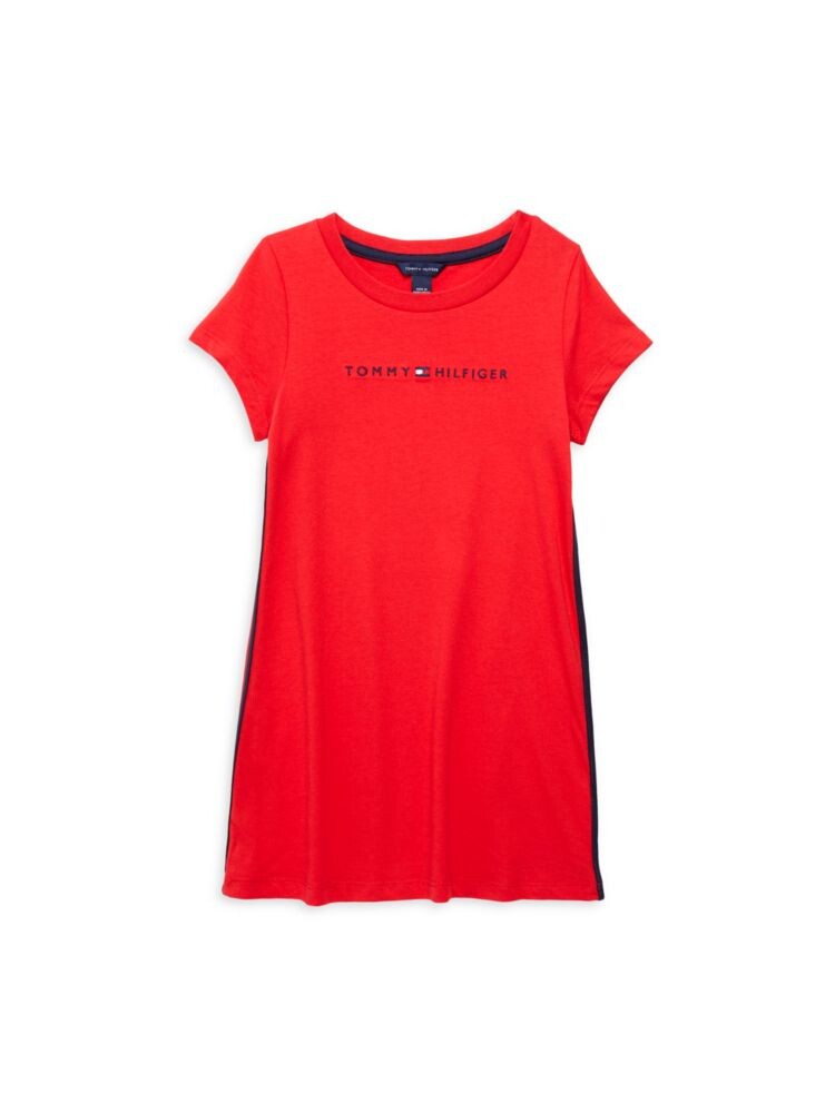Платье-футболка с логотипом для маленьких девочек Tommy Hilfiger, цвет Classic Red
Платье-футболка с логотипом для маленьких девочек Tommy Hilfiger, цвет Classic Red