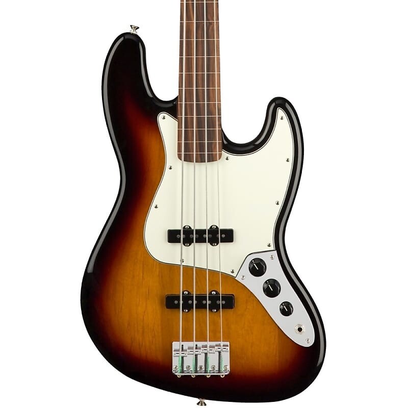 Fender Player Jazz Bass Fretless, гриф Pau Ferro, 3 цвета Sunburst Player Jazz Bass Fretless, Pau Ferro Fingerboard, 3-Color Sunburst
Fender Player Jazz Bass Fretless, гриф Pau Ferro, 3 цвета Sunburst Player Jazz Bass Fretless, Pau Ferro Fingerboard, 3-Color Sunburst