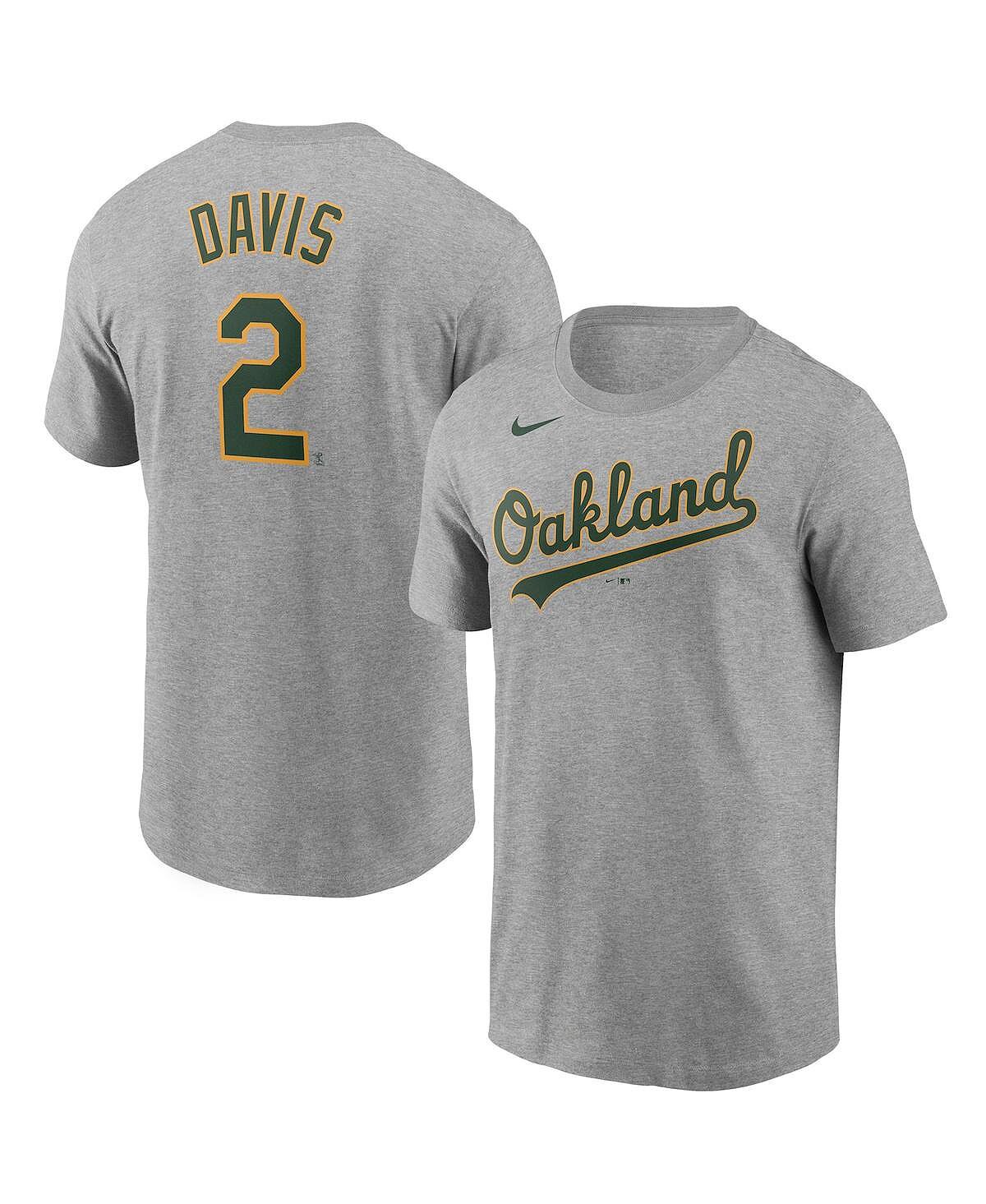 Мужская футболка khris davis heathered grey oakland athletics с названием и номером команды Nike, мульти
Мужская футболка khris davis heathered grey oakland athletics с названием и номером команды Nike, мульти
