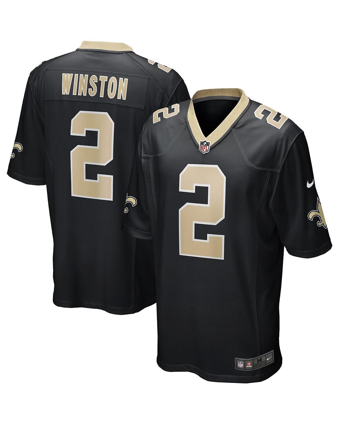 Мужская футболка jameis winston black new orleans saints game jersey Nike, черный
Мужская футболка jameis winston black new orleans saints game jersey Nike, черный