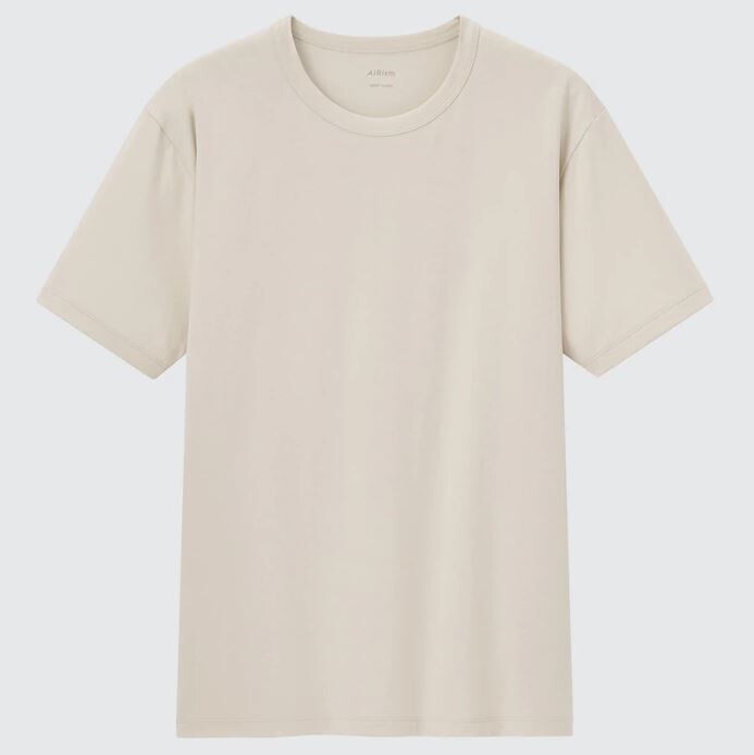Футболка хлопковая с круглым вырезом и короткими рукавами Uniqlo Airism Cotton Crew Neck Short Sleeved, светло-бежевый
Футболка хлопковая с круглым вырезом и короткими рукавами Uniqlo Airism Cotton Crew Neck Short Sleeved, светло-бежевый