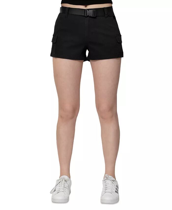 Джинсовые шорты карго с ремнями безопасности Crave Fame Juniors Almost Famous, черный
Джинсовые шорты карго с ремнями безопасности Crave Fame Juniors Almost Famous, черный