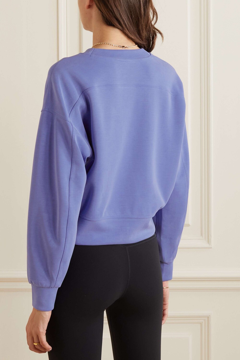 LULULEMON Укороченная эластичная толстовка Perfectly Oversized из переработанного материала Softstreme, синий
LULULEMON Укороченная эластичная толстовка Perfectly Oversized из переработанного материала Softstreme, синий