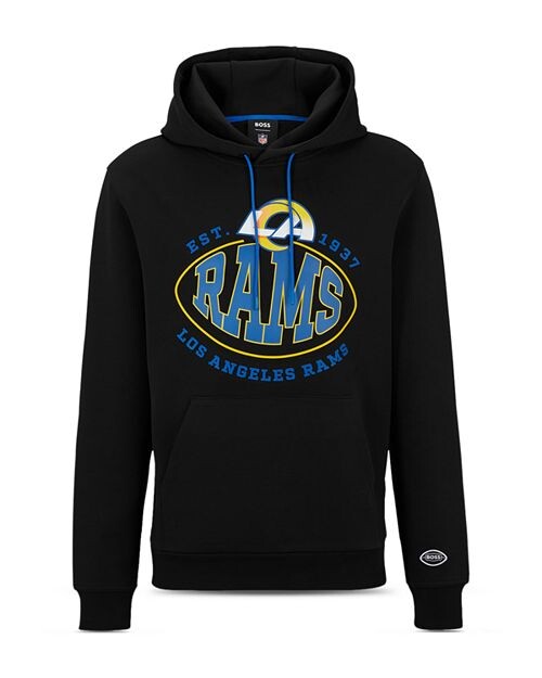 Толстовка обычного кроя с принтом BOSS NFL Los Angeles Rams из смеси хлопка BOSS, цвет Black
Толстовка обычного кроя с принтом BOSS NFL Los Angeles Rams из смеси хлопка BOSS, цвет Black