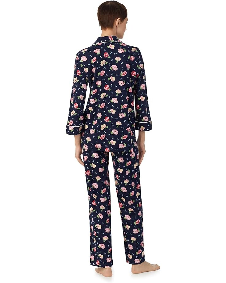 Пижамный комплект LAUREN Ralph Lauren Knit 3/4 Sleeve Notch Collar PJ Set, цвет Navy Floral
Пижамный комплект LAUREN Ralph Lauren Knit 3/4 Sleeve Notch Collar PJ Set, цвет Navy Floral