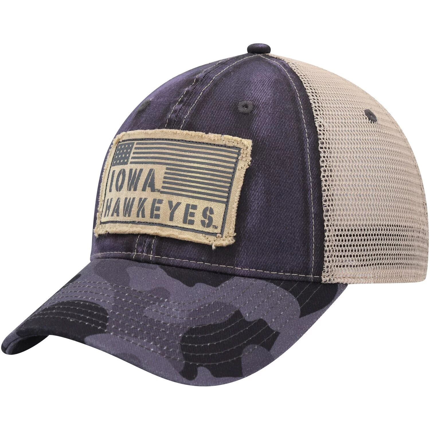 Мужская темно-серая кепка Colosseum Iowa Hawkeyes OHT Military Appreciation United Trucker Snapback
Мужская темно-серая кепка Colosseum Iowa Hawkeyes OHT Military Appreciation United Trucker Snapback