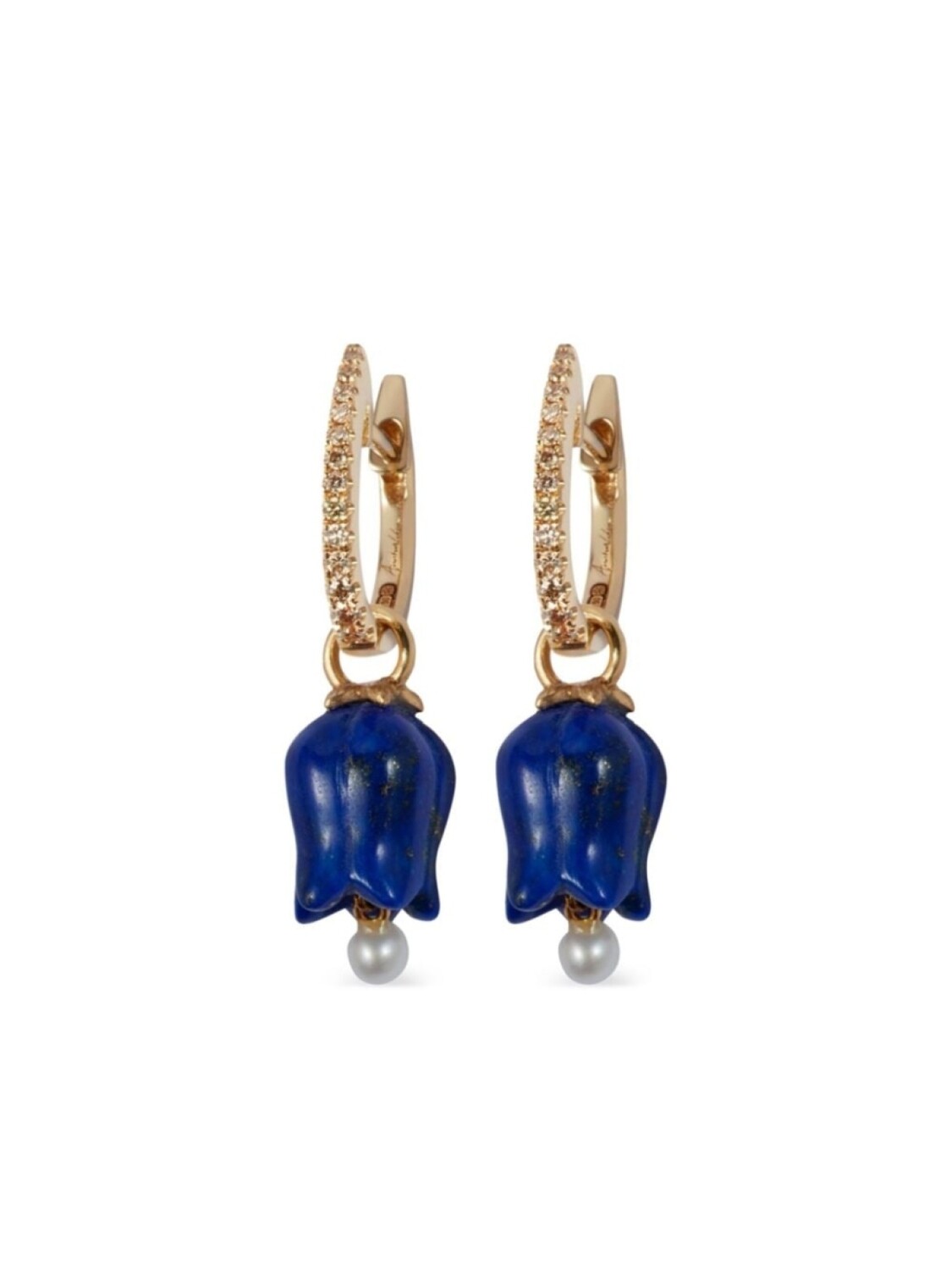 Серьги-подвески Tulip из желтого золота с лазуритом и бриллиантами Annoushka, золотой
Серьги-подвески Tulip из желтого золота с лазуритом и бриллиантами Annoushka, золотой
