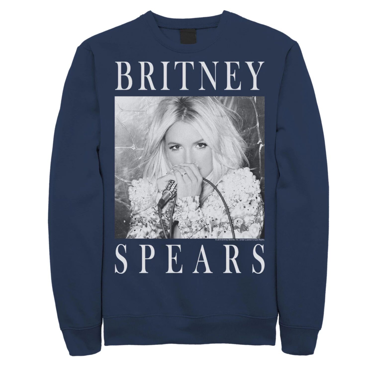 Мужской черно-белый свитшот с портретной вставкой Britney Spears Licensed Character, Черный
Мужской черно-белый свитшот с портретной вставкой Britney Spears Licensed Character, Черный