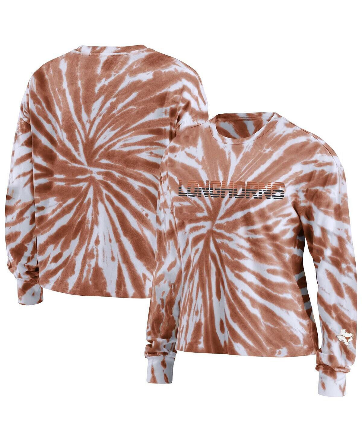 Женская футболка Texas Orange с длинным рукавом и принтом тай-дай Texas Longhorns WEAR by Erin Andrews
Женская футболка Texas Orange с длинным рукавом и принтом тай-дай Texas Longhorns WEAR by Erin Andrews