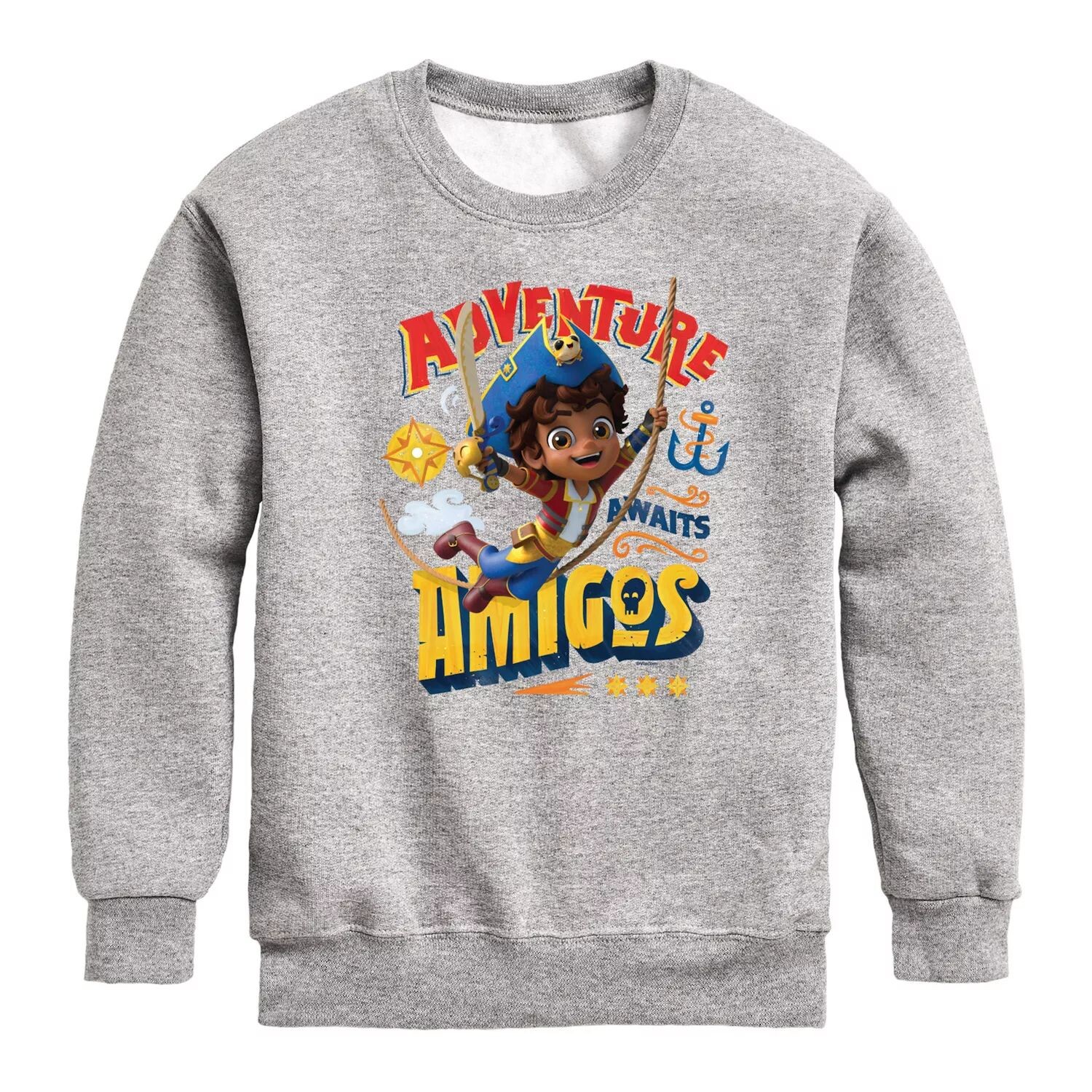 Толстовка с рисунком Santiago Of The Seas Amigos для мальчиков 8–20 лет Licensed Character
Толстовка с рисунком Santiago Of The Seas Amigos для мальчиков 8–20 лет Licensed Character