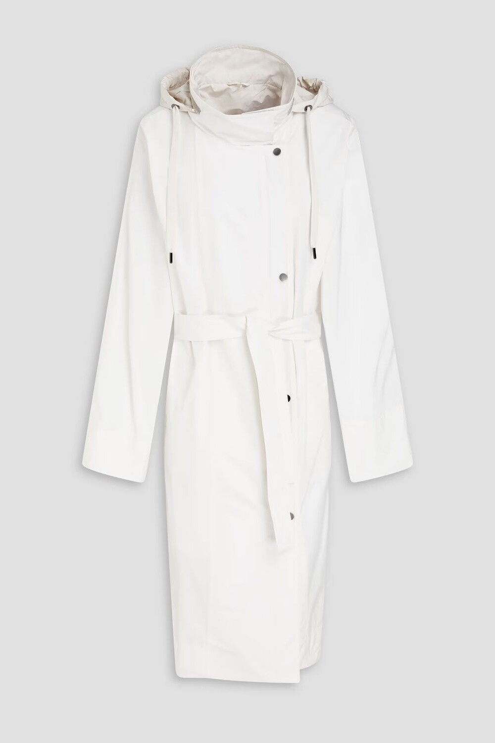 Плащ-дождевик с капюшоном и декором из ракушек Brunello Cucinelli, цвет Off-white
Плащ-дождевик с капюшоном и декором из ракушек Brunello Cucinelli, цвет Off-white
