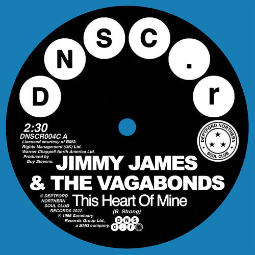 Сингл 7" Jimmy James & the Vagabonds / Sonya Spence: This Heart Of Mine / Let Love Flow On (Blue)
Сингл 7" Jimmy James & the Vagabonds / Sonya Spence: This Heart Of Mine / Let Love Flow On (Blue)