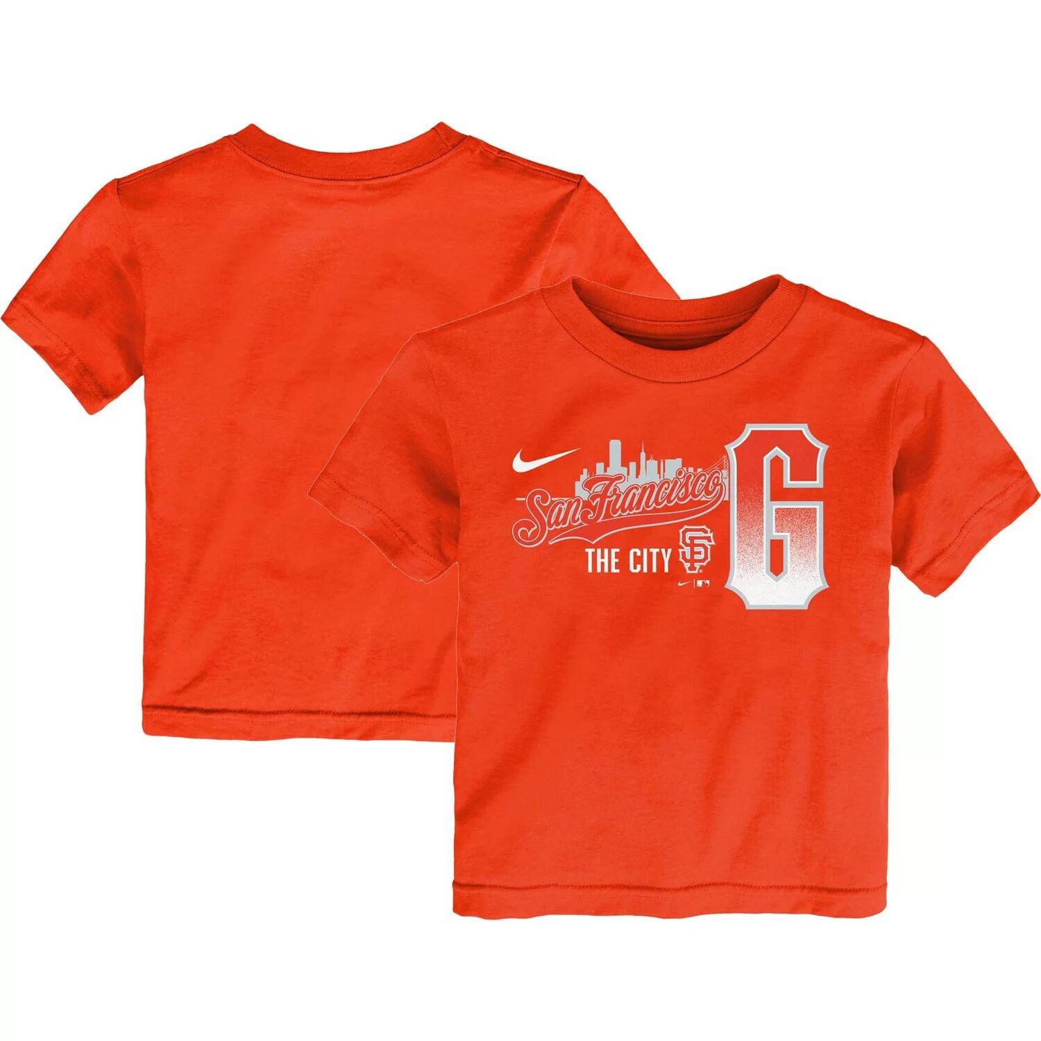 Оранжевая футболка Nike San Francisco Giants City Connect для малышей Nike, Оранжевый
Оранжевая футболка Nike San Francisco Giants City Connect для малышей Nike, Оранжевый