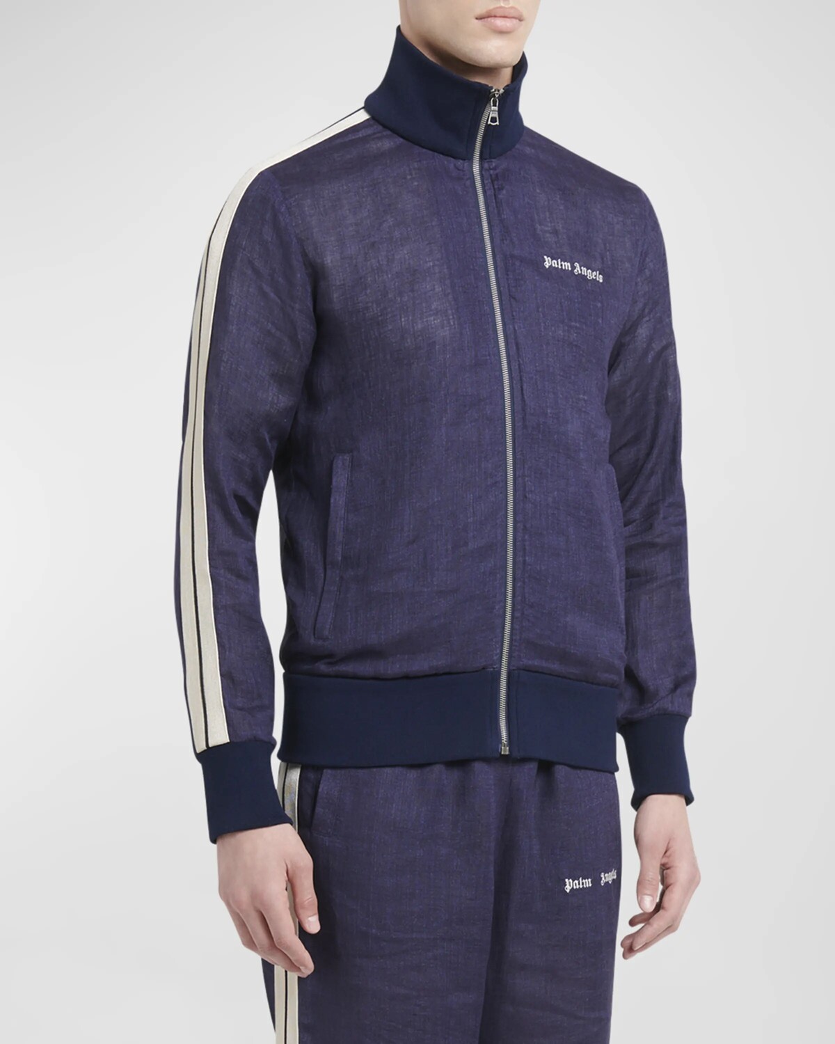 Мужская льняная спортивная куртка Classic с логотипом Palm Angels, цвет Navy Blue
Мужская льняная спортивная куртка Classic с логотипом Palm Angels, цвет Navy Blue