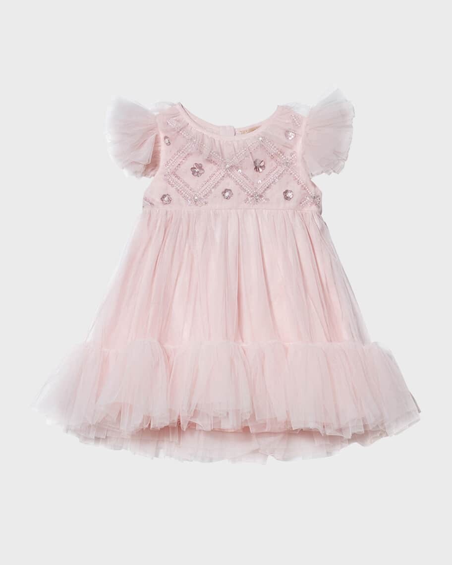 Украшенное платье-пачка из тюля Bebe Penelope для девочек, размер 3–24 мес. Tutu Du Monde
Украшенное платье-пачка из тюля Bebe Penelope для девочек, размер 3–24 мес. Tutu Du Monde