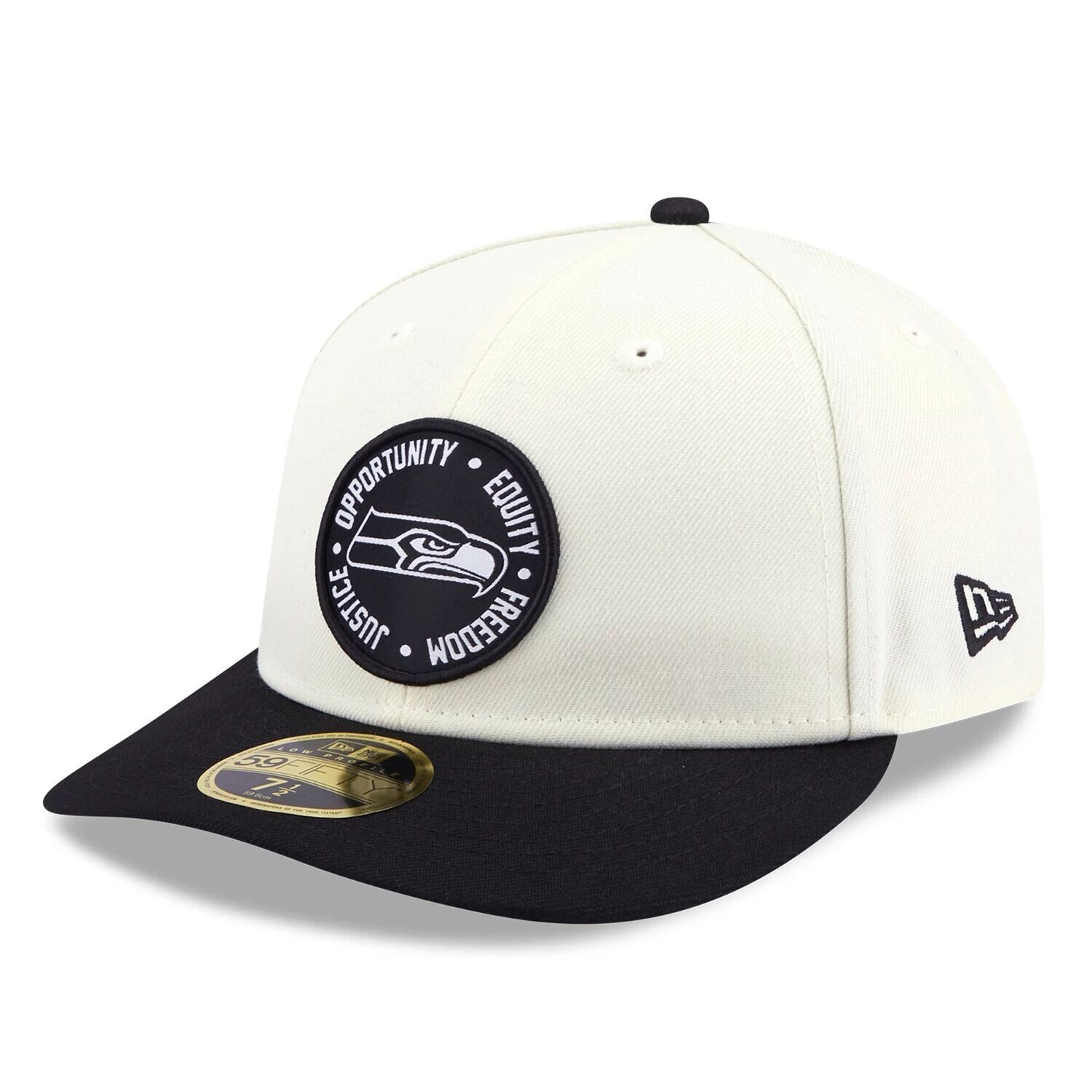 Мужская New Era Cream/Black Seattle Seahawks 2022 Inspire Change 59FIFTY Низкопрофильная приталенная шляпа
Мужская New Era Cream/Black Seattle Seahawks 2022 Inspire Change 59FIFTY Низкопрофильная приталенная шляпа