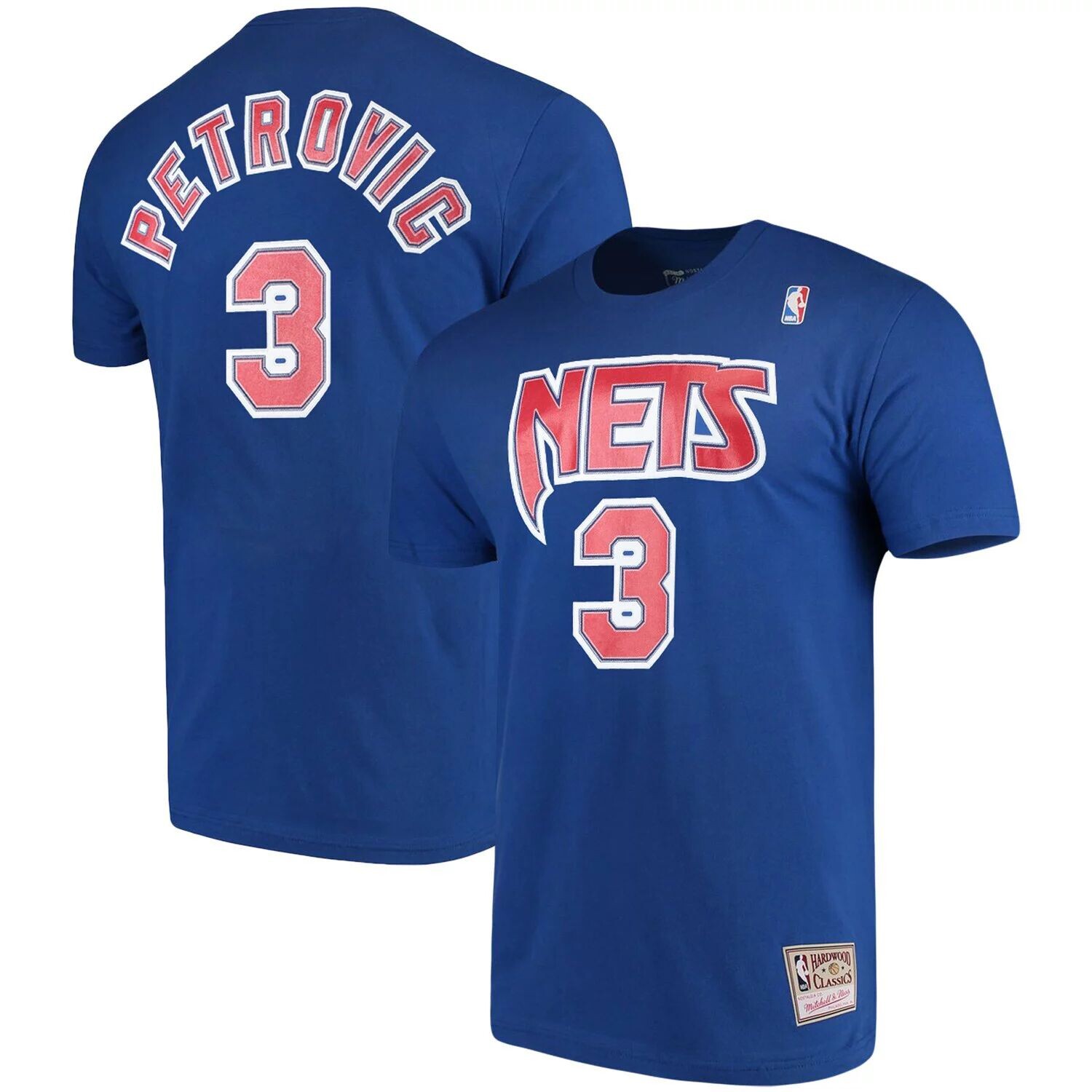 Мужская футболка Mitchell & Ness Drazen Petrovic Royal Brooklyn Nets Hardwood Classics с именем и номером игрока
Мужская футболка Mitchell & Ness Drazen Petrovic Royal Brooklyn Nets Hardwood Classics с именем и номером игрока