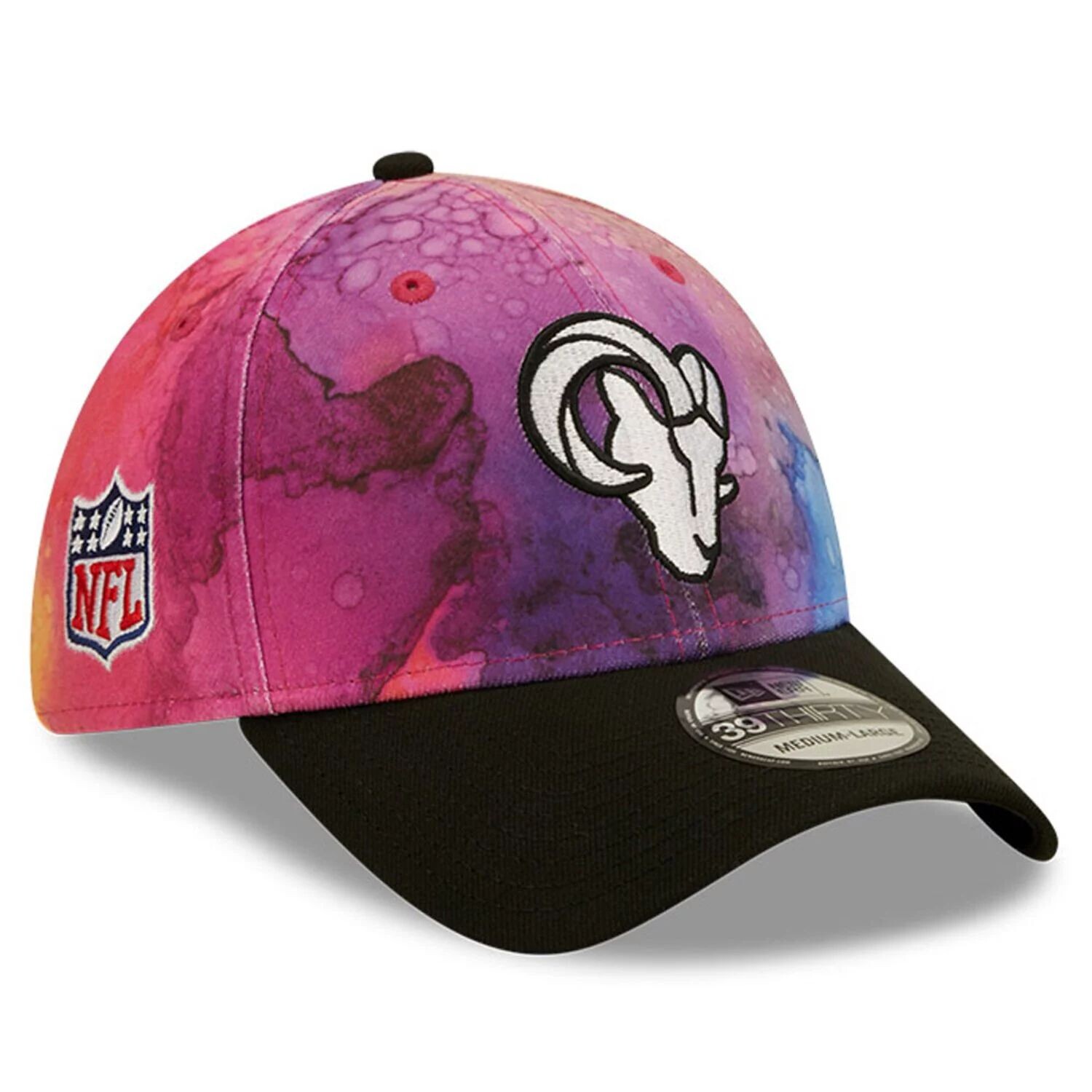 Мужская гибкая кепка New Era розового/черного цвета Los Angeles Rams 2022 NFL Crucial Catch 39THIRTY
Мужская гибкая кепка New Era розового/черного цвета Los Angeles Rams 2022 NFL Crucial Catch 39THIRTY