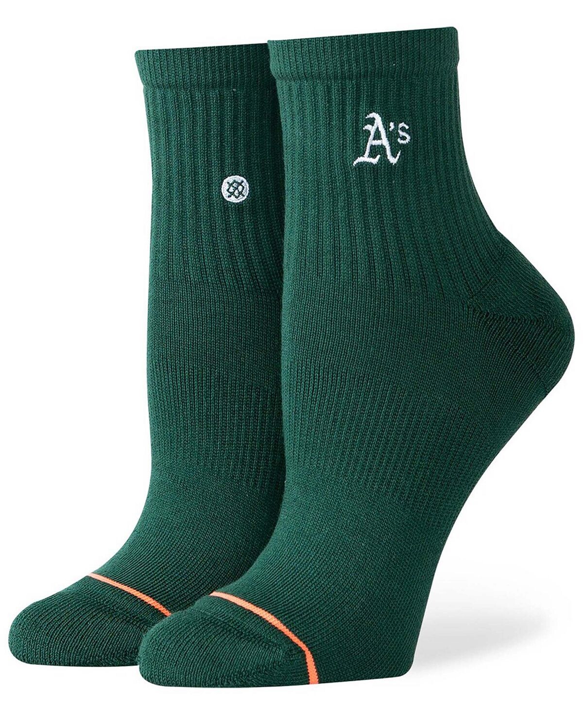 Женские зеленые носки четверть длины с логотипом Oakland Athletics Lowrider Stance, зеленый
Женские зеленые носки четверть длины с логотипом Oakland Athletics Lowrider Stance, зеленый
