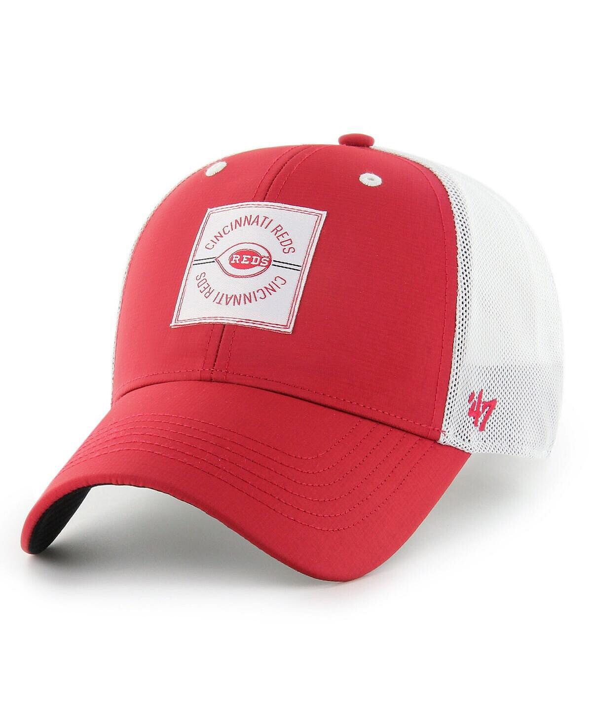 Мужская красная регулируемая кепка Cincinnati Reds Disburse MVP Trucker '47 Brand
Мужская красная регулируемая кепка Cincinnati Reds Disburse MVP Trucker '47 Brand